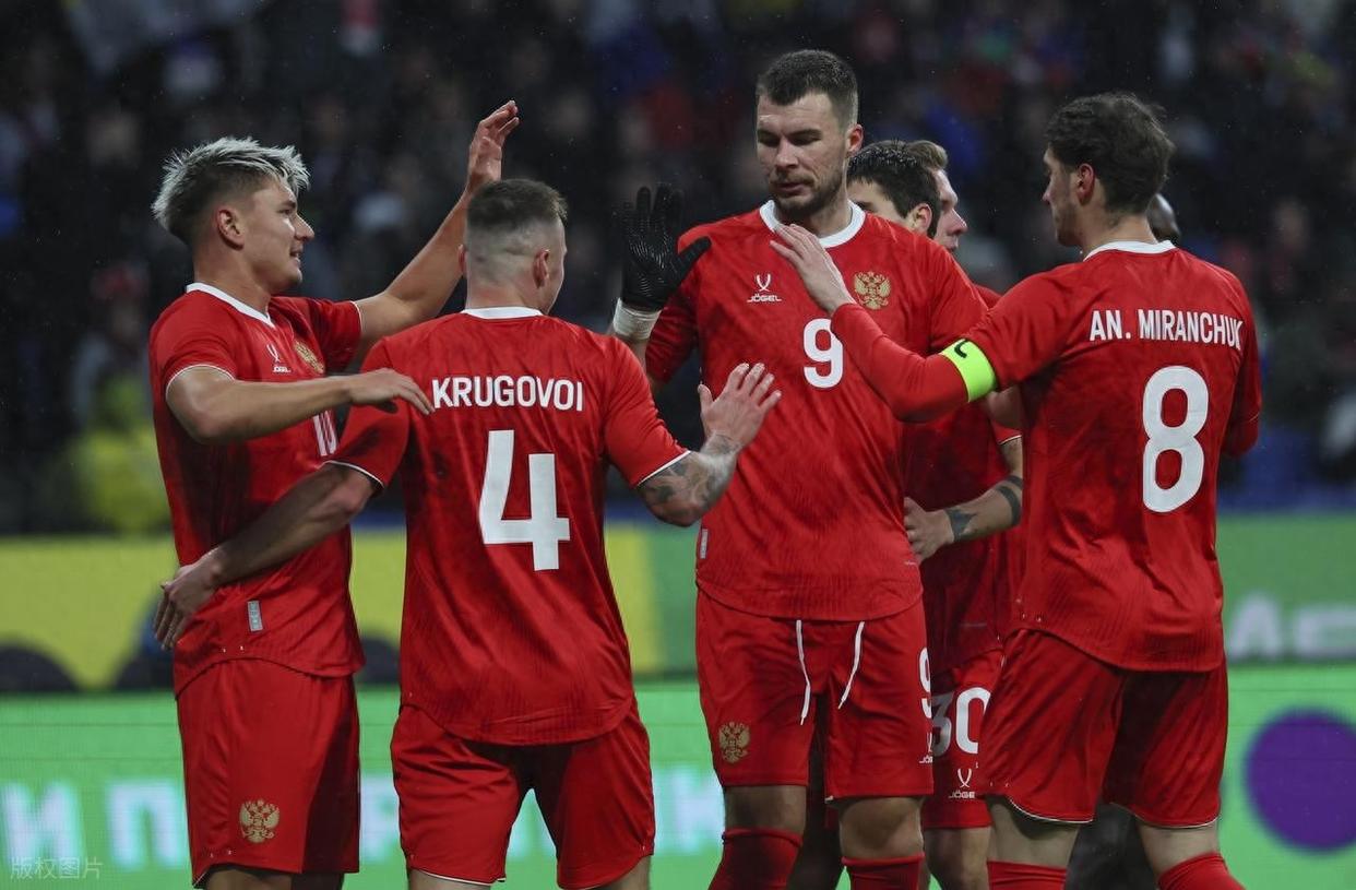 俄罗斯国家队在主场取得大胜